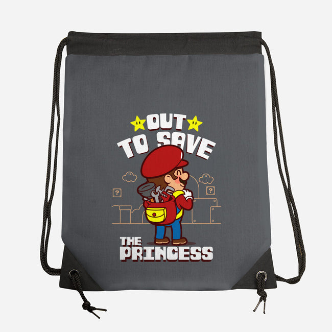 Out To Save The Princess-None-Drawstring-Bag-Boggs Nicolas