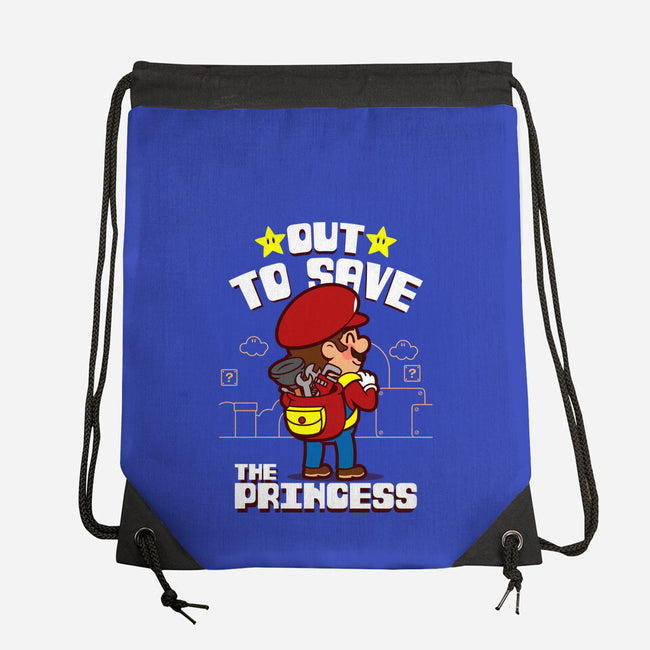 Out To Save The Princess-None-Drawstring-Bag-Boggs Nicolas