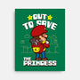 Out To Save The Princess-None-Stretched-Canvas-Boggs Nicolas