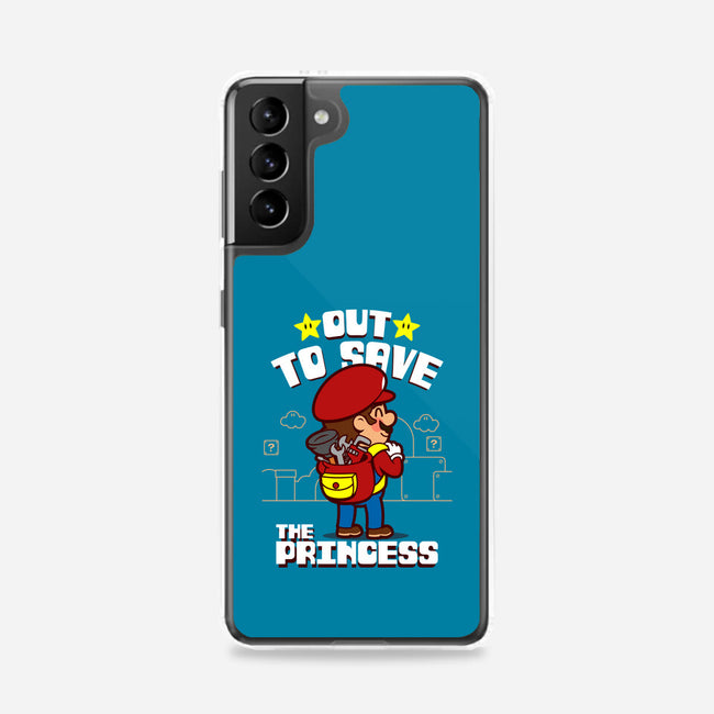 Out To Save The Princess-Samsung-Snap-Phone Case-Boggs Nicolas