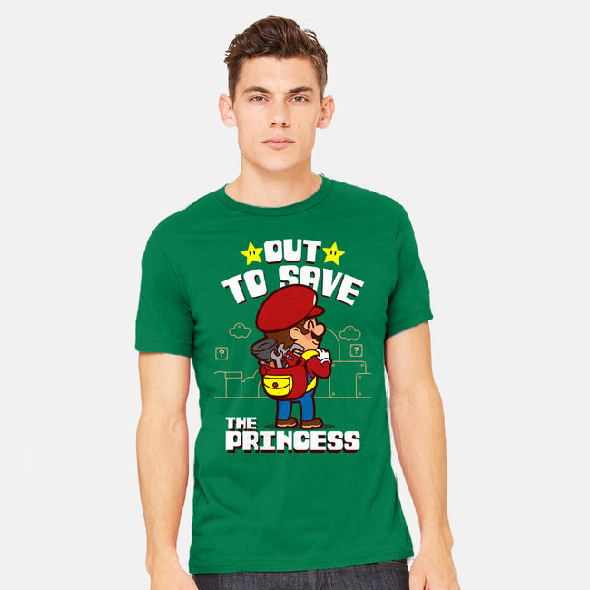 Out To Save The Princess-Mens-Heavyweight-Tee-Boggs Nicolas