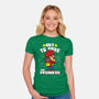 Out To Save The Princess-Womens-Fitted-Tee-Boggs Nicolas