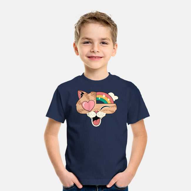 Whimsical Whiskers-Youth-Basic-Tee-vp021