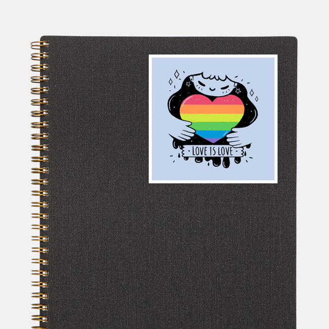 Love And Pride-None-Glossy-Sticker-xMorfina