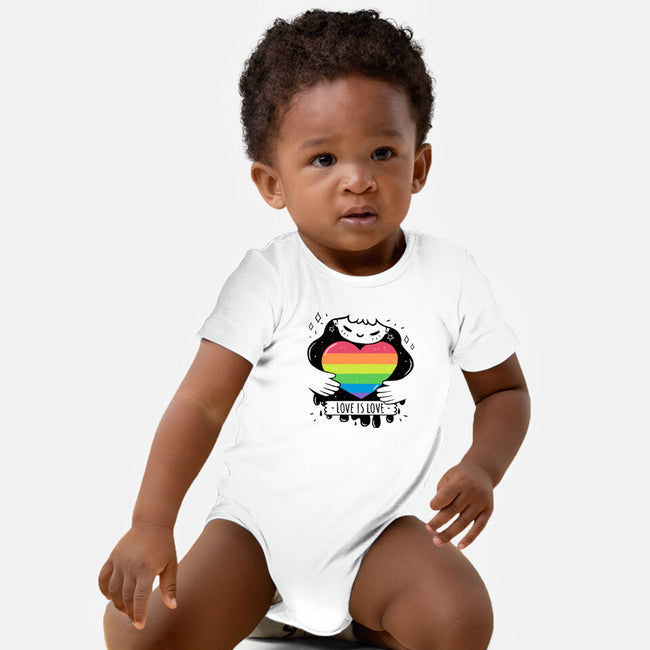 Love And Pride-Baby-Basic-Onesie-xMorfina