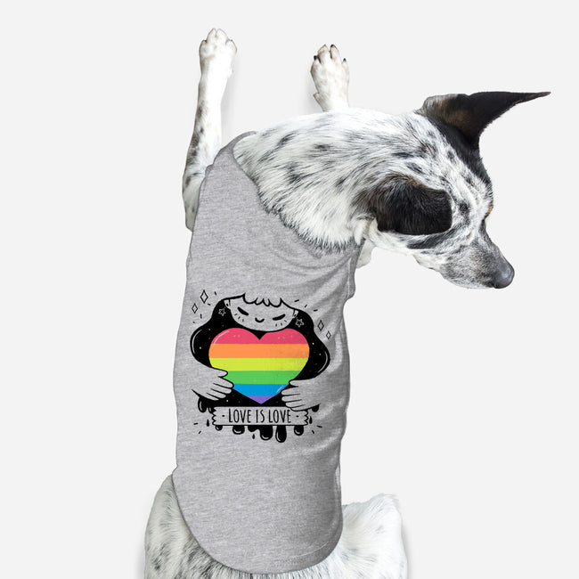 Love And Pride-Dog-Basic-Pet Tank-xMorfina