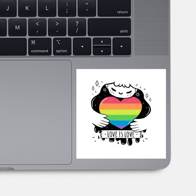 Love And Pride-None-Glossy-Sticker-xMorfina