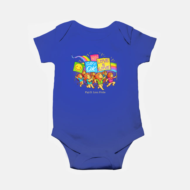 Lion Pride-Baby-Basic-Onesie-tobefonseca