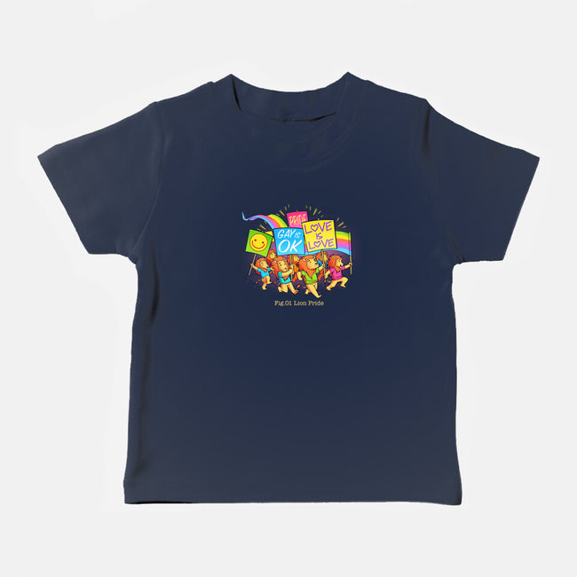 Lion Pride-Baby-Basic-Tee-tobefonseca