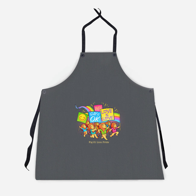 Lion Pride-Unisex-Kitchen-Apron-tobefonseca