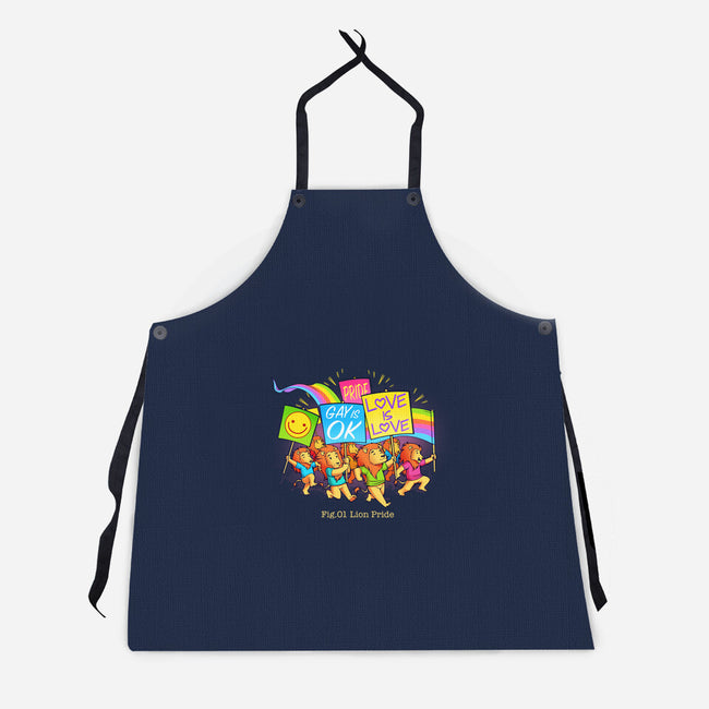 Lion Pride-Unisex-Kitchen-Apron-tobefonseca