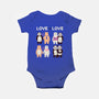 Bear Love Is Love-Baby-Basic-Onesie-tobefonseca