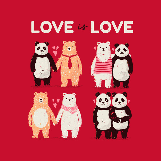 Bear Love Is Love-Unisex-Crew Neck-Sweatshirt-tobefonseca