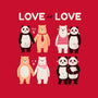 Bear Love Is Love-Youth-Crew Neck-Sweatshirt-tobefonseca