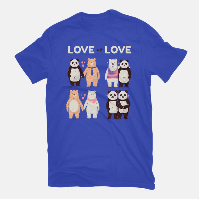 Bear Love Is Love-Youth-Basic-Tee-tobefonseca