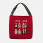 Bear Love Is Love-None-Adjustable Tote-Bag-tobefonseca