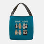 Bear Love Is Love-None-Adjustable Tote-Bag-tobefonseca