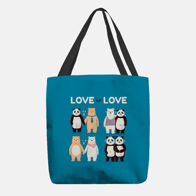 Bear Love Is Love-None-Basic Tote-Bag-tobefonseca