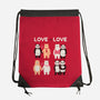Bear Love Is Love-None-Drawstring-Bag-tobefonseca