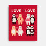 Bear Love Is Love-None-Stretched-Canvas-tobefonseca