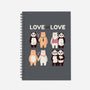 Bear Love Is Love-None-Dot Grid-Notebook-tobefonseca