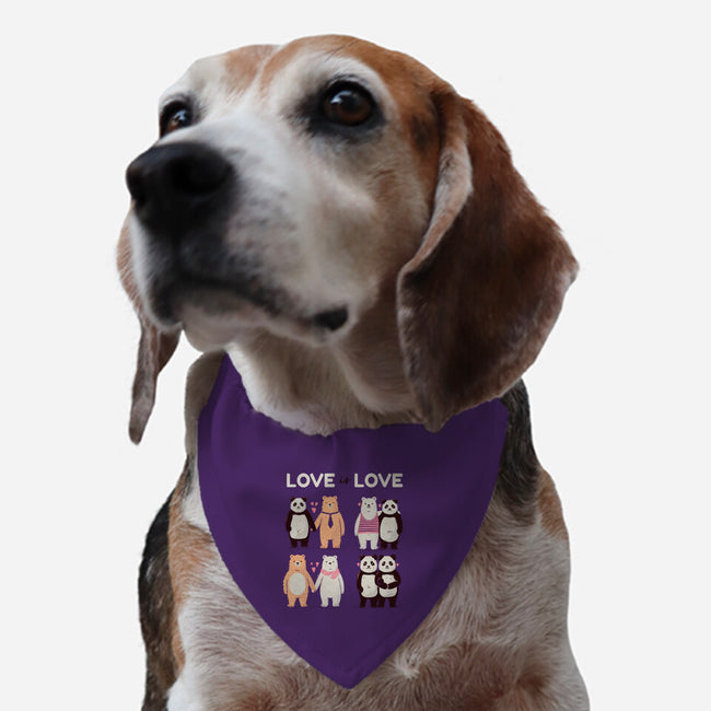 Bear Love Is Love-Dog-Adjustable-Pet Collar-tobefonseca