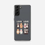 Bear Love Is Love-Samsung-Snap-Phone Case-tobefonseca