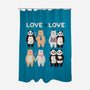 Bear Love Is Love-None-Polyester-Shower Curtain-tobefonseca