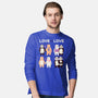 Bear Love Is Love-Mens-Long Sleeved-Tee-tobefonseca