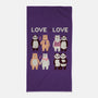 Bear Love Is Love-None-Beach-Towel-tobefonseca