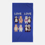 Bear Love Is Love-None-Beach-Towel-tobefonseca