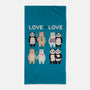 Bear Love Is Love-None-Beach-Towel-tobefonseca