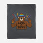 Love Is Love Pride Bear-None-Fleece-Blanket-tobefonseca