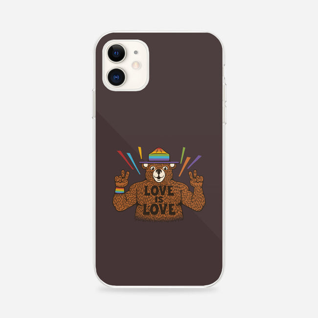 Love Is Love Pride Bear-iPhone-Snap-Phone Case-tobefonseca