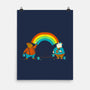 Love Is Love Rainbow Bear-None-Matte-Poster-tobefonseca