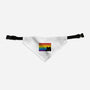 Peeking Cat Rainbow Pride Flag-Cat-Adjustable-Pet Collar-tobefonseca