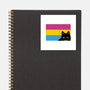 Peeking Cat Pan Flag-None-Glossy-Sticker-tobefonseca