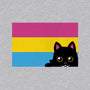 Peeking Cat Pan Flag-Cat-Basic-Pet Tank-tobefonseca