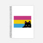 Peeking Cat Pan Flag-None-Dot Grid-Notebook-tobefonseca