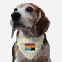 Peeking Cat Pan Flag-Dog-Adjustable-Pet Collar-tobefonseca