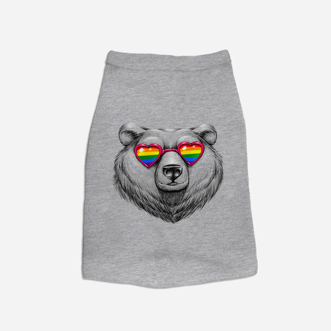 Pride Heart-Dog-Basic-Pet Tank-tobefonseca