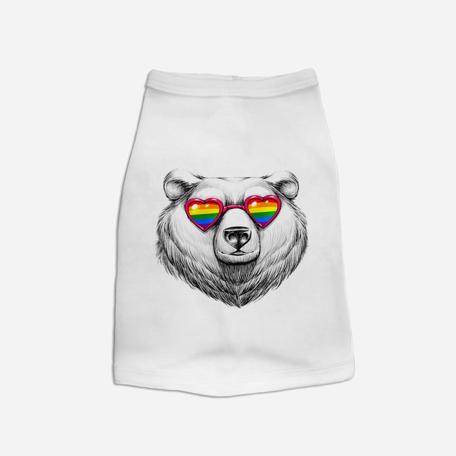 Pride Heart-Dog-Basic-Pet Tank-tobefonseca