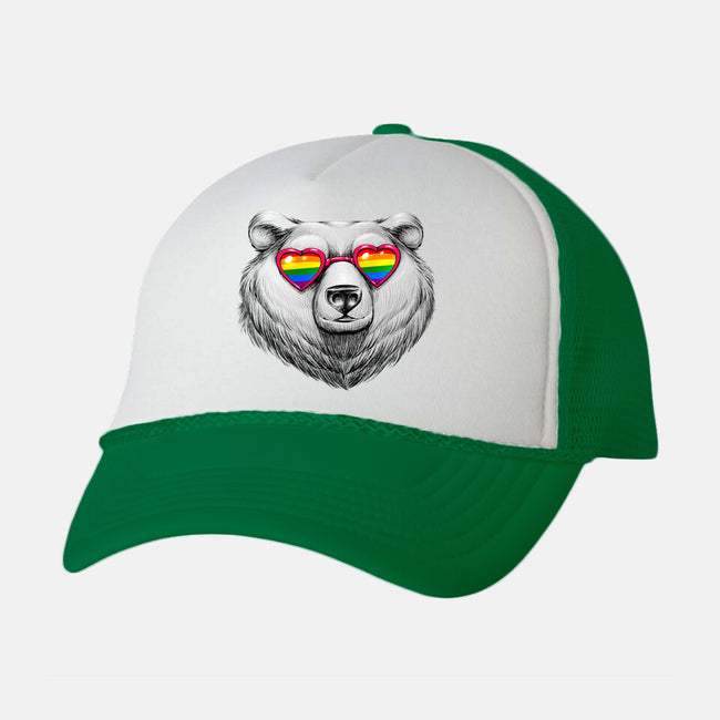 Pride Heart-Unisex-Trucker-Hat-tobefonseca