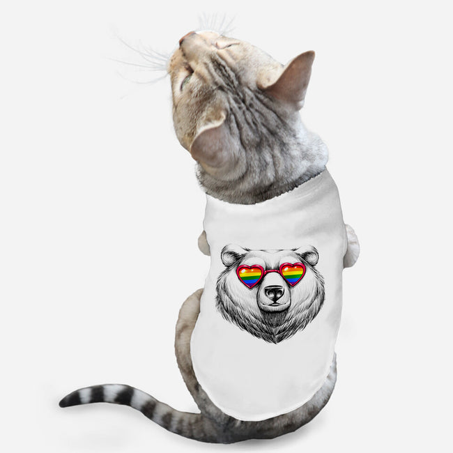 Pride Heart-Cat-Basic-Pet Tank-tobefonseca