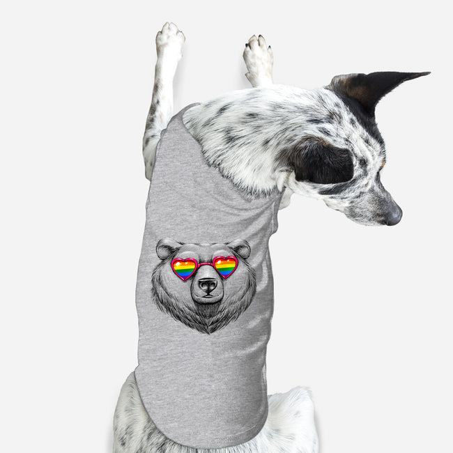 Pride Heart-Dog-Basic-Pet Tank-tobefonseca