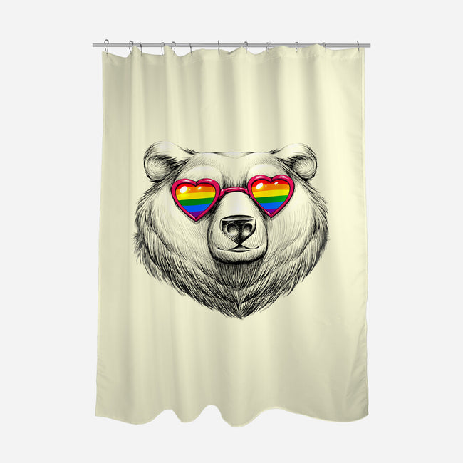 Pride Heart-None-Polyester-Shower Curtain-tobefonseca