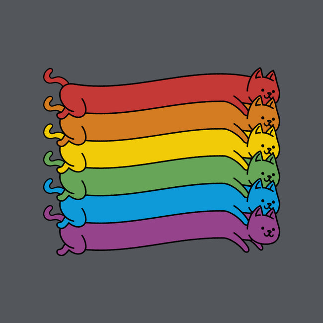 Rainbow Cats Pride Flag-None-Stretched-Canvas-tobefonseca