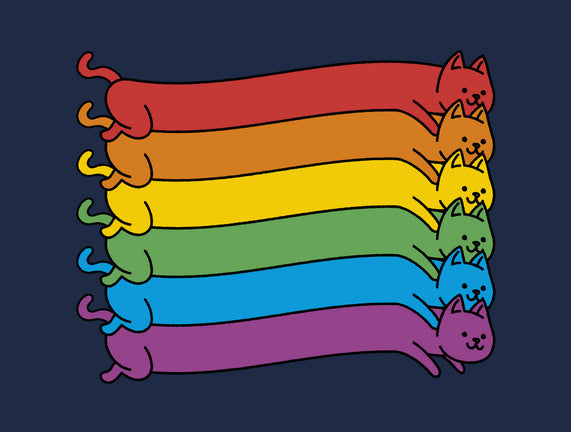 Rainbow Cats Pride Flag