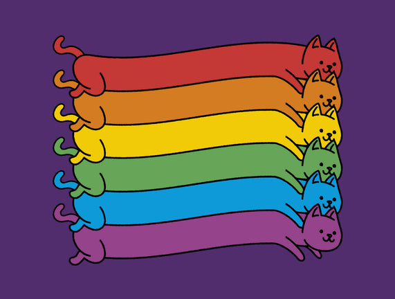 Rainbow Cats Pride Flag