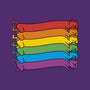 Rainbow Cats Pride Flag-None-Polyester-Shower Curtain-tobefonseca